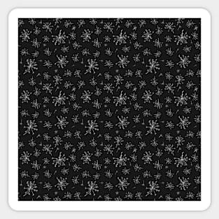 Decorative Black and White Pattern Sticker